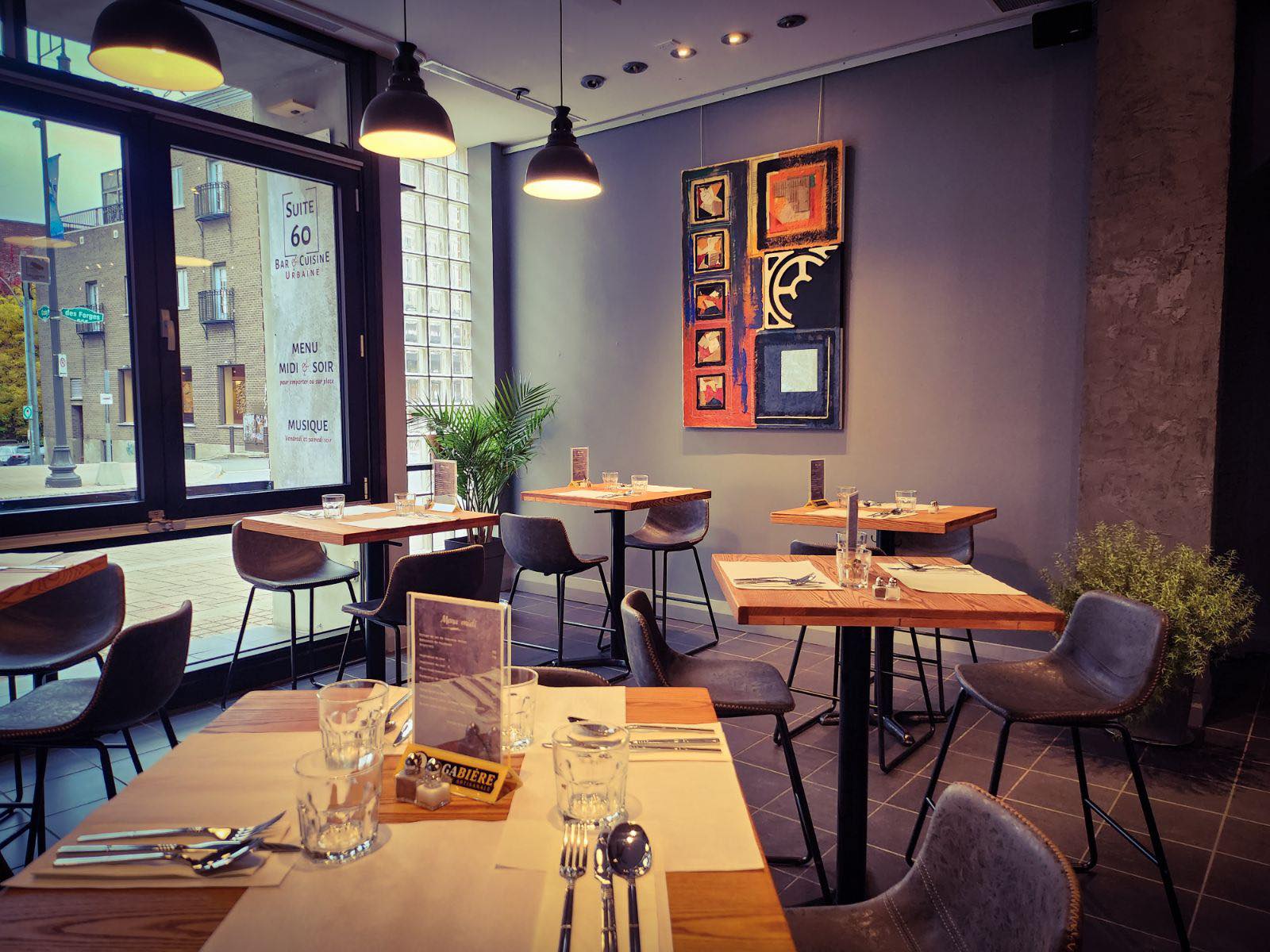 Intérieur du restaurant